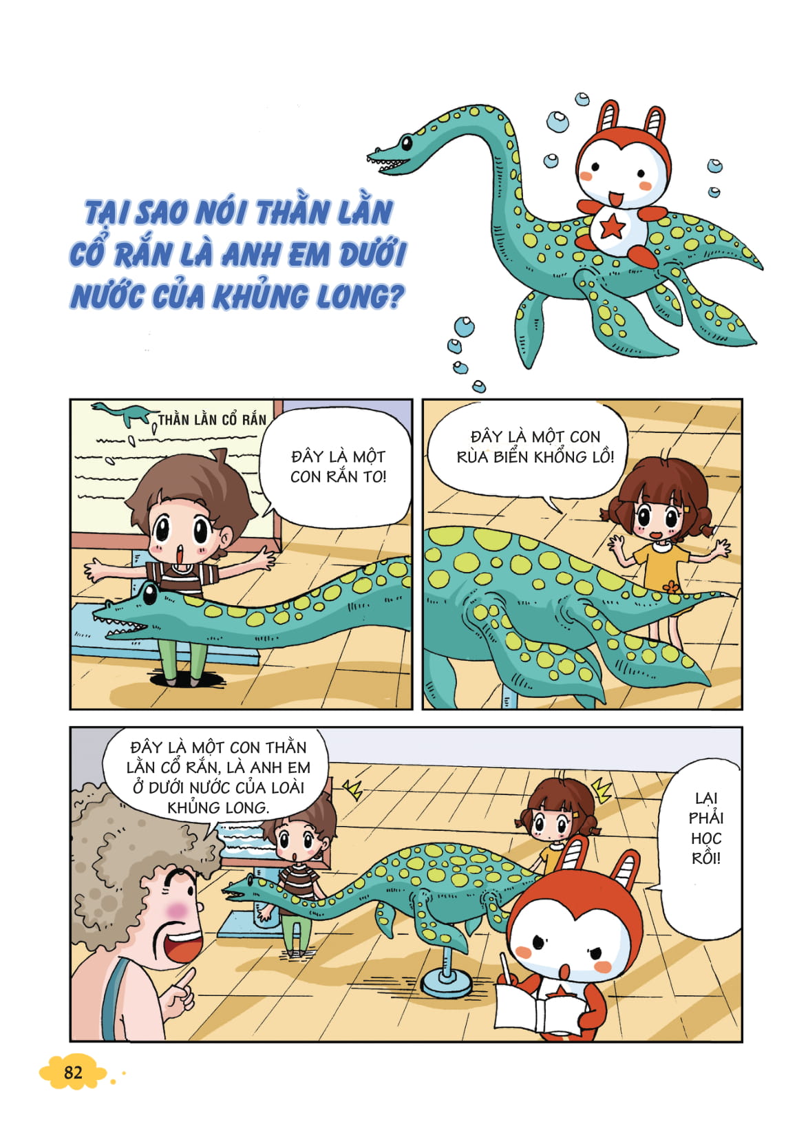 10 vạn câu hỏi vì sao - khám phá thế giới động vật - động vật thời tiền sử