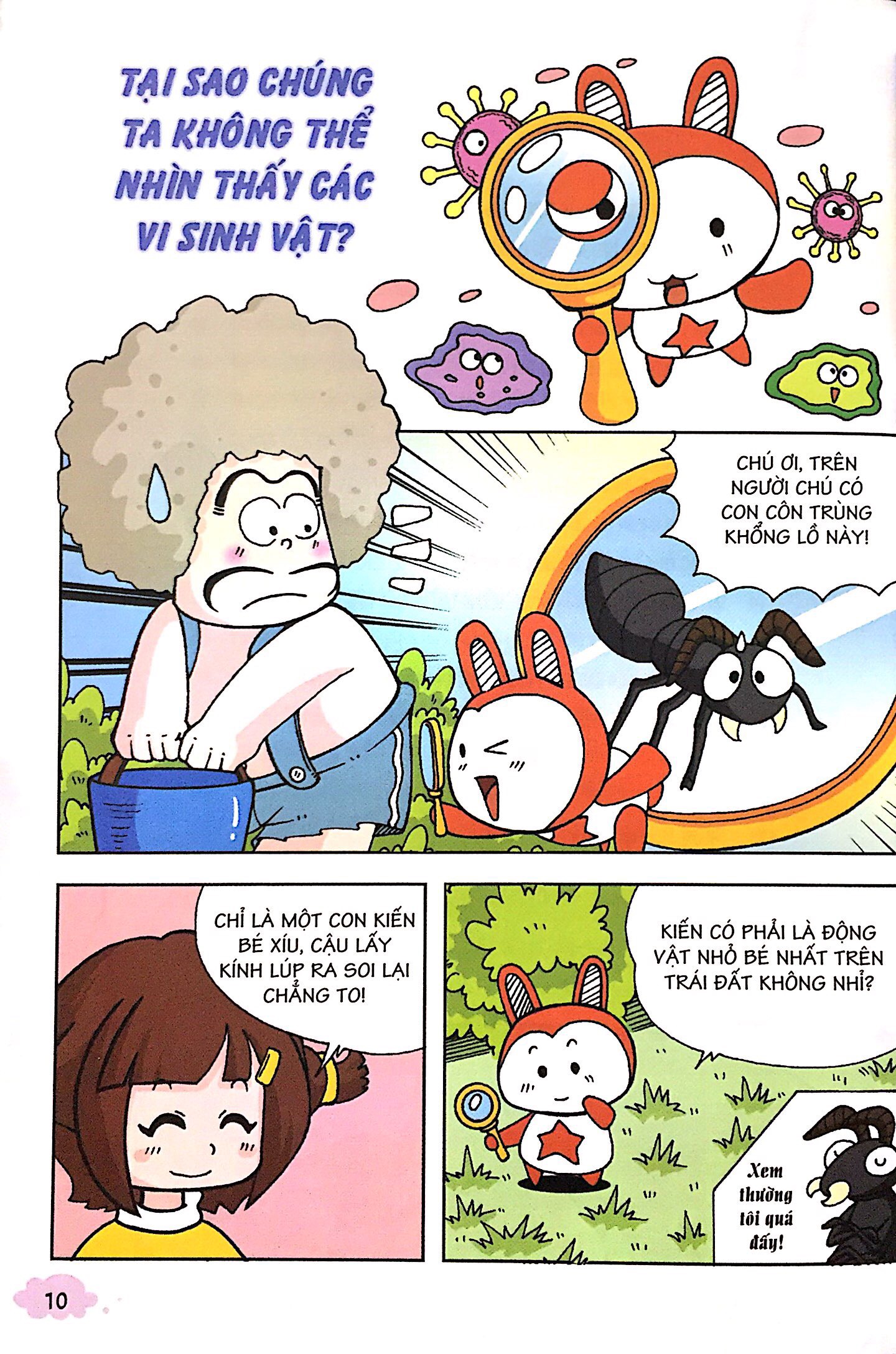 10 vạn câu hỏi vì sao - khám phá thế giới vi sinh vật (tái bản 2018)