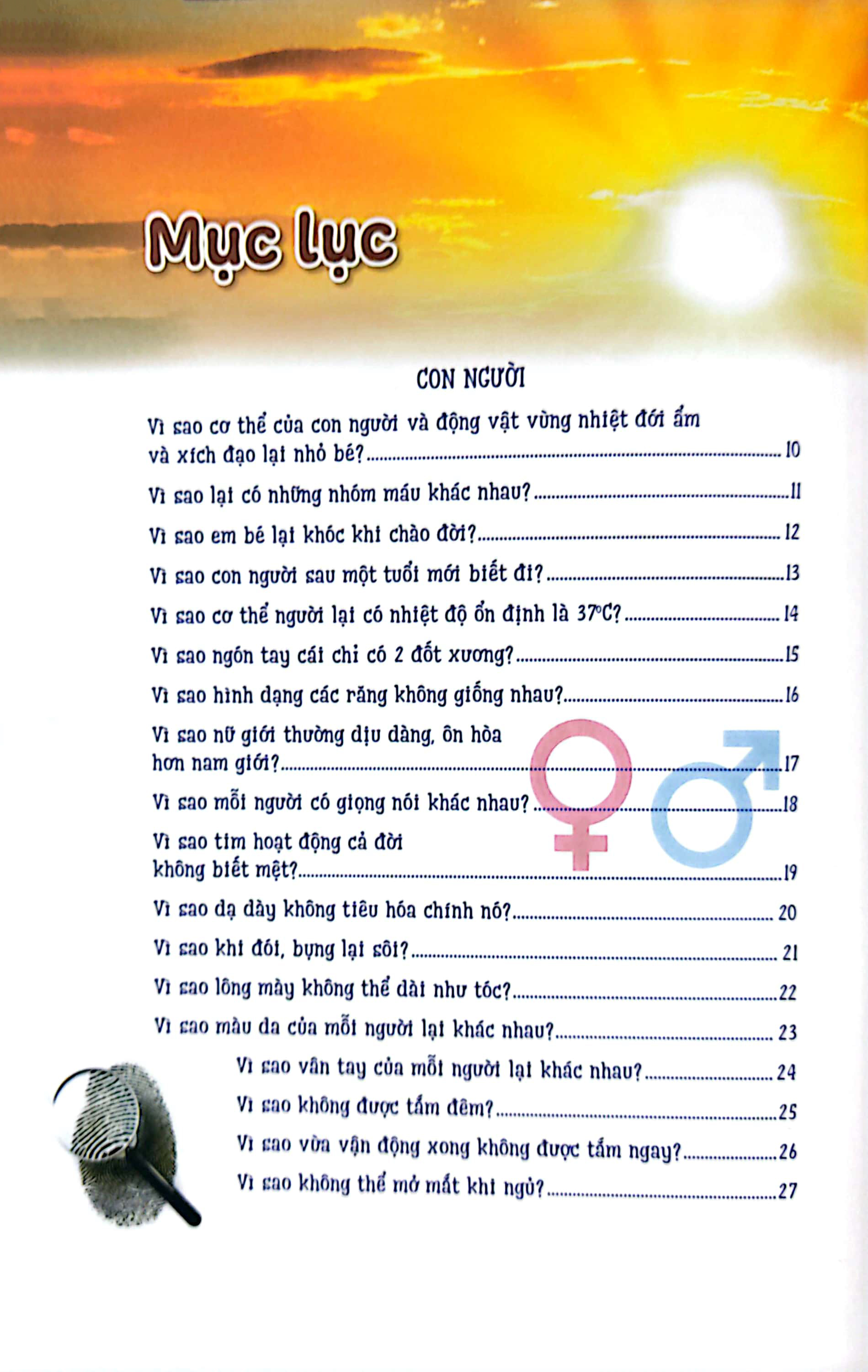 10 vạn câu hỏi vì sao? - những điều kỳ thú trong sinh học