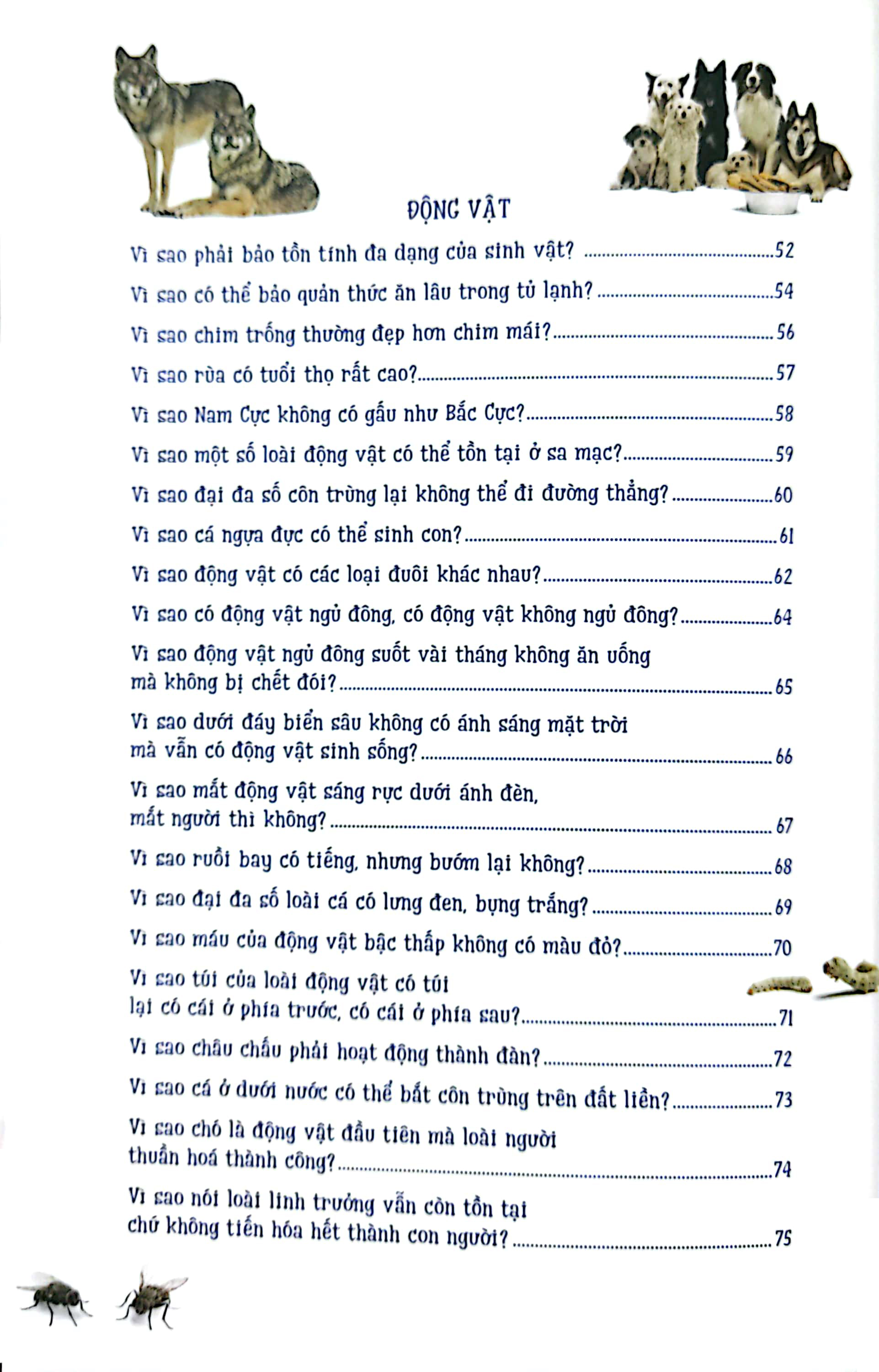 10 vạn câu hỏi vì sao? - những điều kỳ thú trong sinh học
