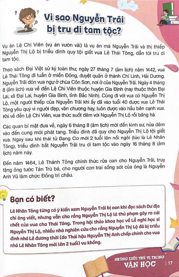 10 vạn câu hỏi vì sao? - những điều thú vị trong văn học