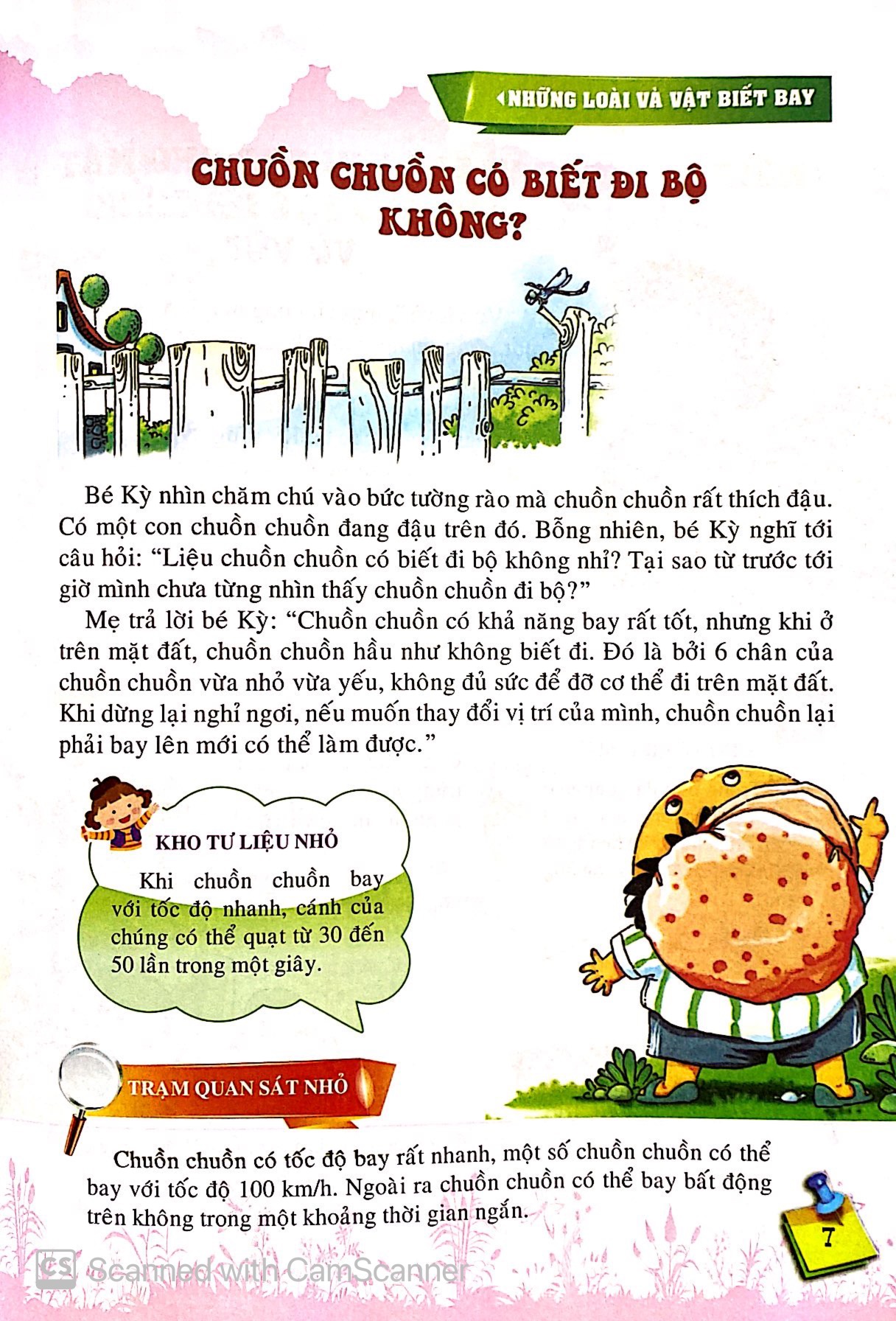 10 vạn câu hỏi vì sao - những loài và vật biết bay