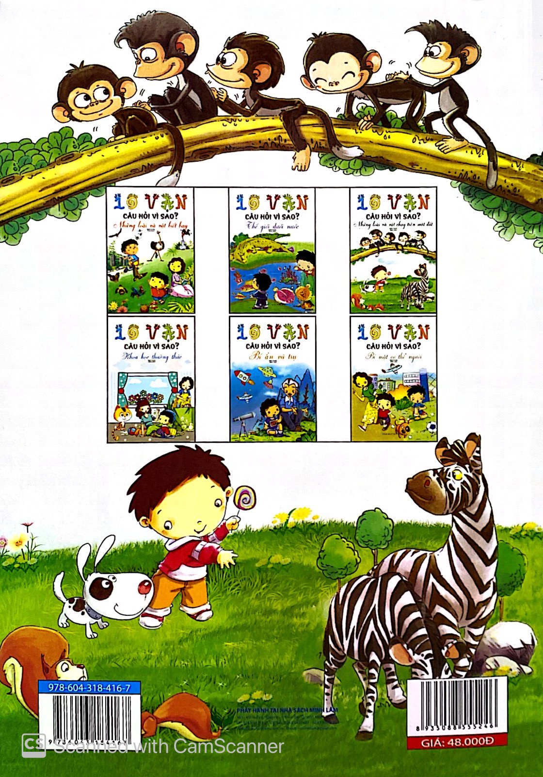 10 vạn câu hỏi vì sao - những loài và vật chạy trên mặt đất