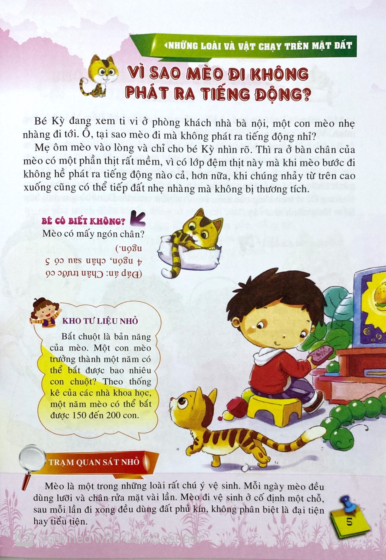 10 vạn câu hỏi vì sao - những loài và vật chạy trên mặt đất