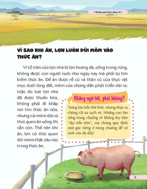 10 vạn câu hỏi vì sao - những người bạn động vật