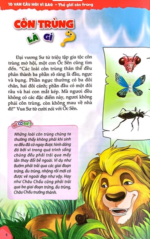 10 vạn câu hỏi vì sao - thế giới côn trùng (tái bản)