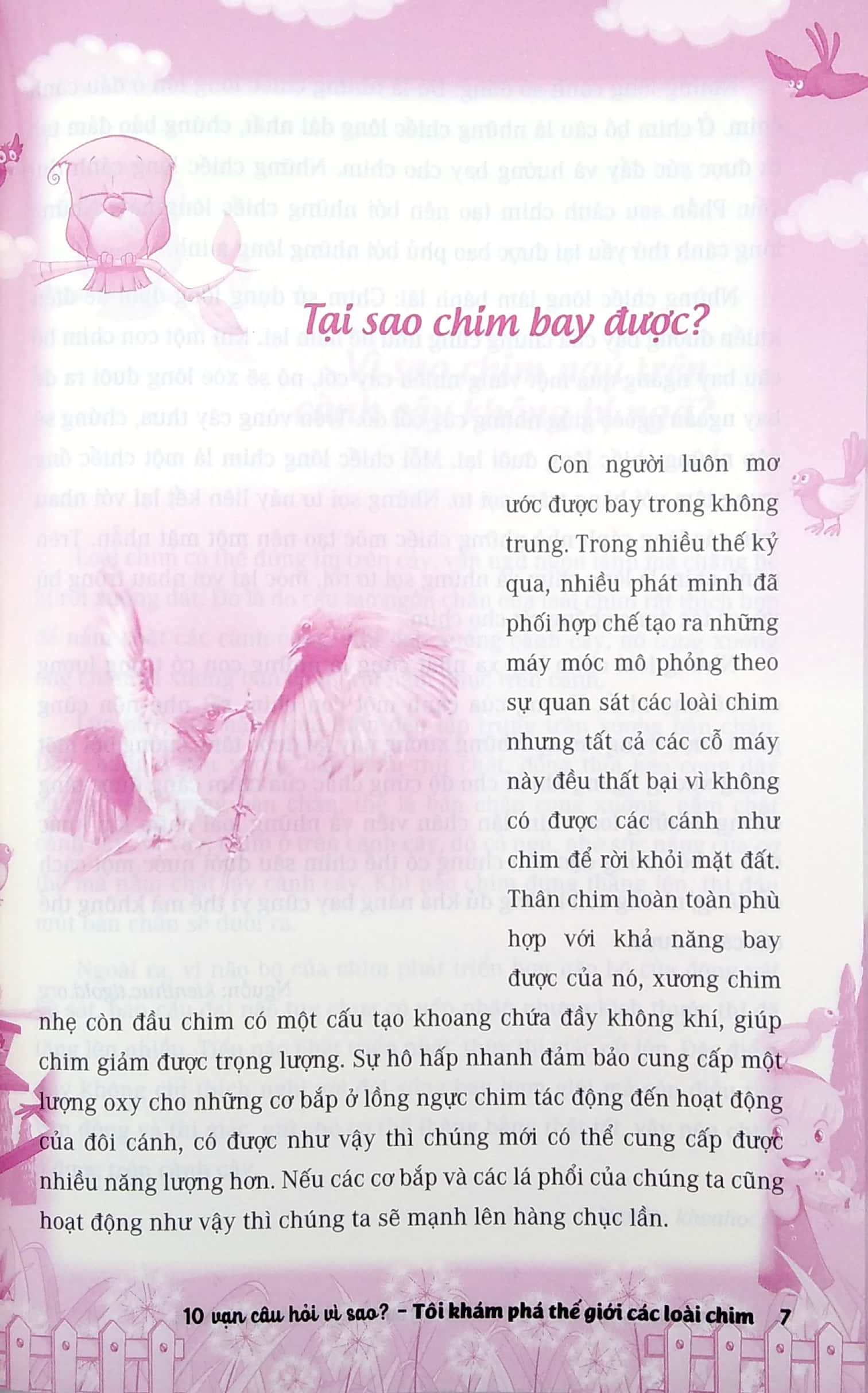 10 vạn câu hỏi vì sao - tôi khám phá thế giới các loài chim