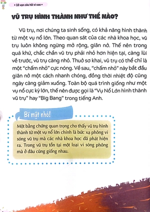 10 vạn câu hỏi vì sao - vũ trụ diệu kỳ