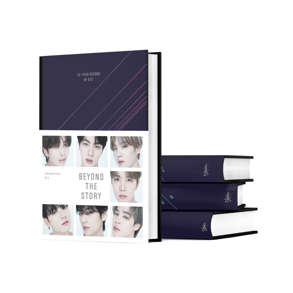 10-year record of bts - beyond the story - bìa cứng - bản đặc biệt - tặng kèm 1 pet bookmark + 8 photo cards + 1 poster a3 + 1 túi tote