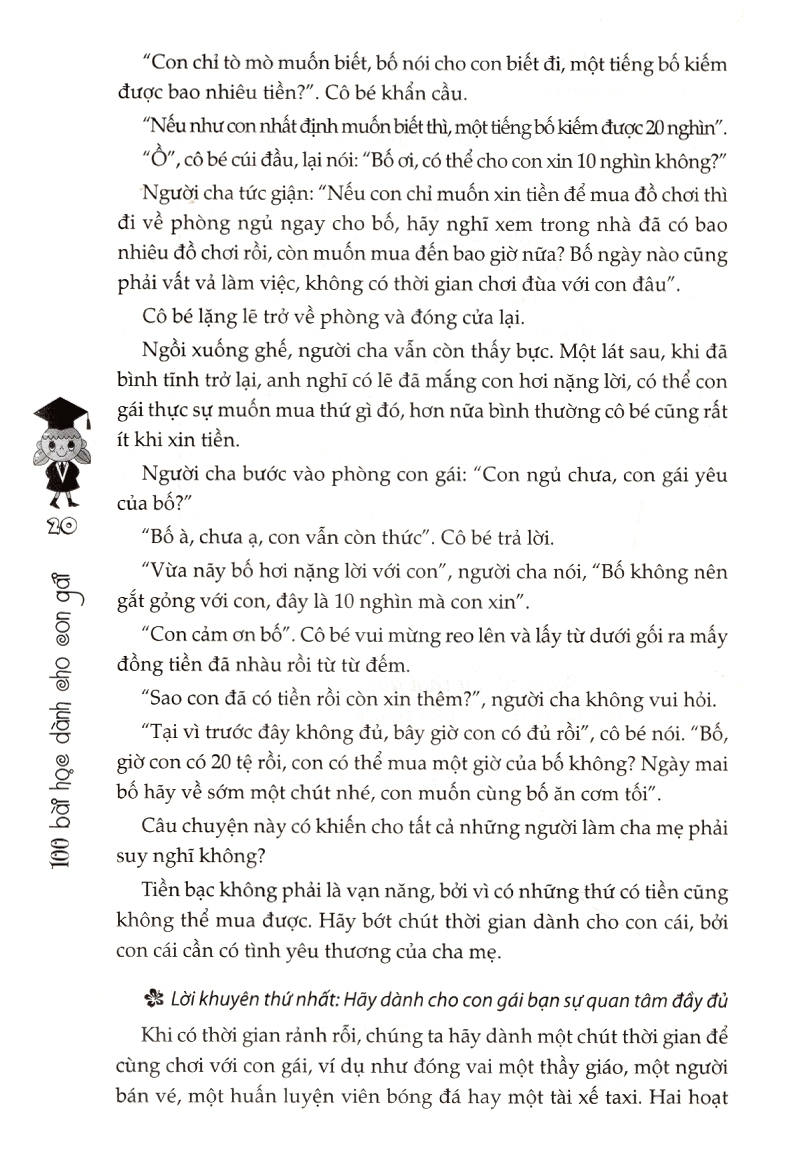 100 bài học dành cho con gái (tái bản 2017)