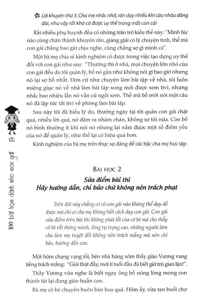 100 bài học dành cho con gái (tái bản 2017)