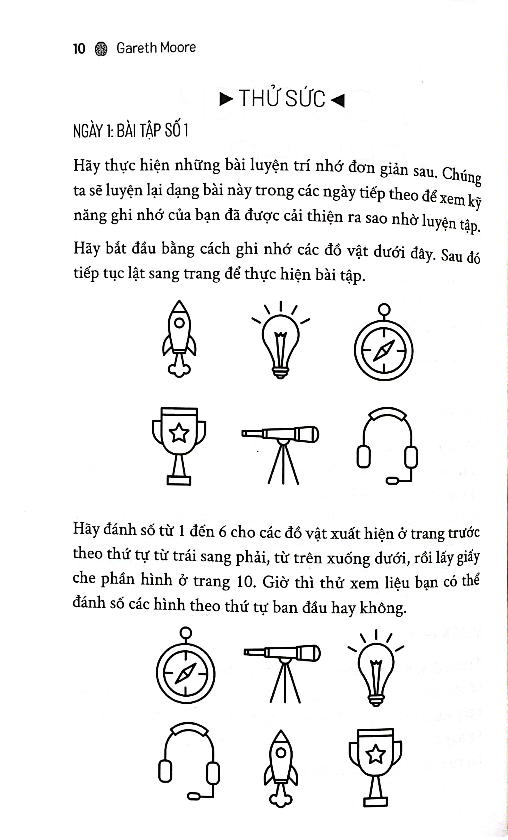 100+ bài tập kích thích não bộ hiệu quả: 40 ngày luyện trí nhớ
