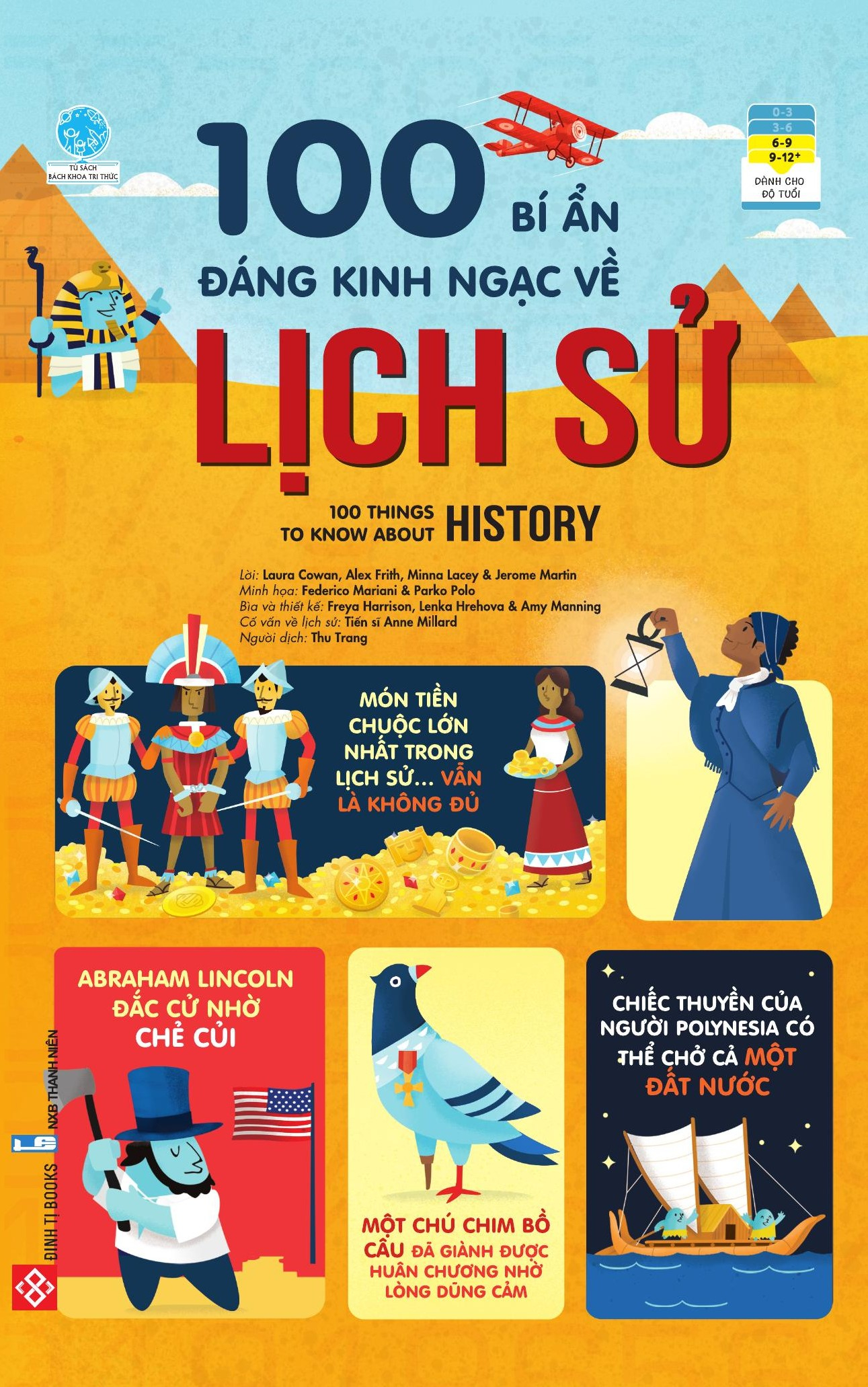100 Bí Ẩn Đáng Kinh Ngạc Về Lịch Sử - 100 Things To Know About History - Bìa Cứng (Tái Bản 2026) - Ảnh 2