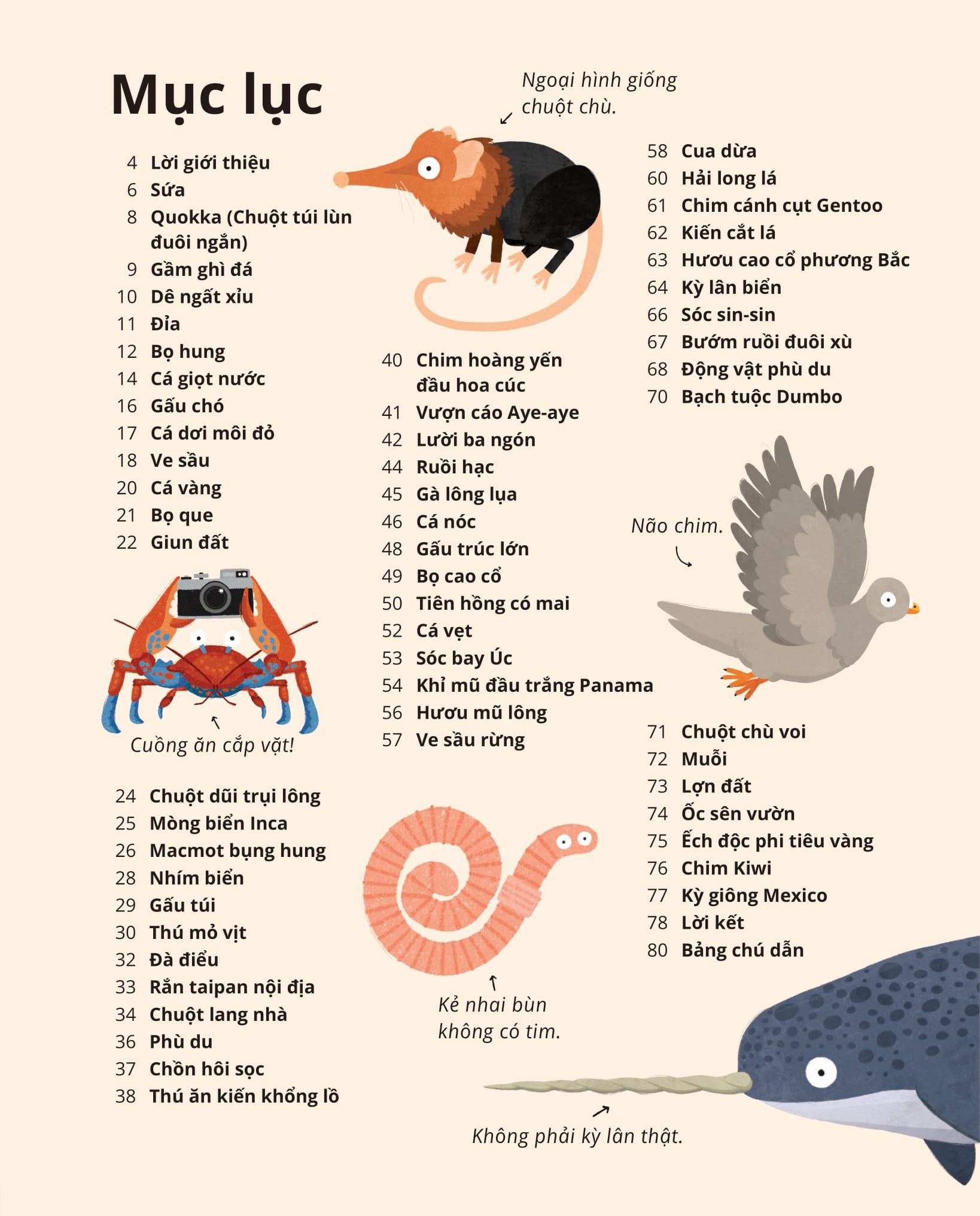 100++ bí ẩn về tự nhiên - những động vật đáng kinh ngạc vô dụng nhất