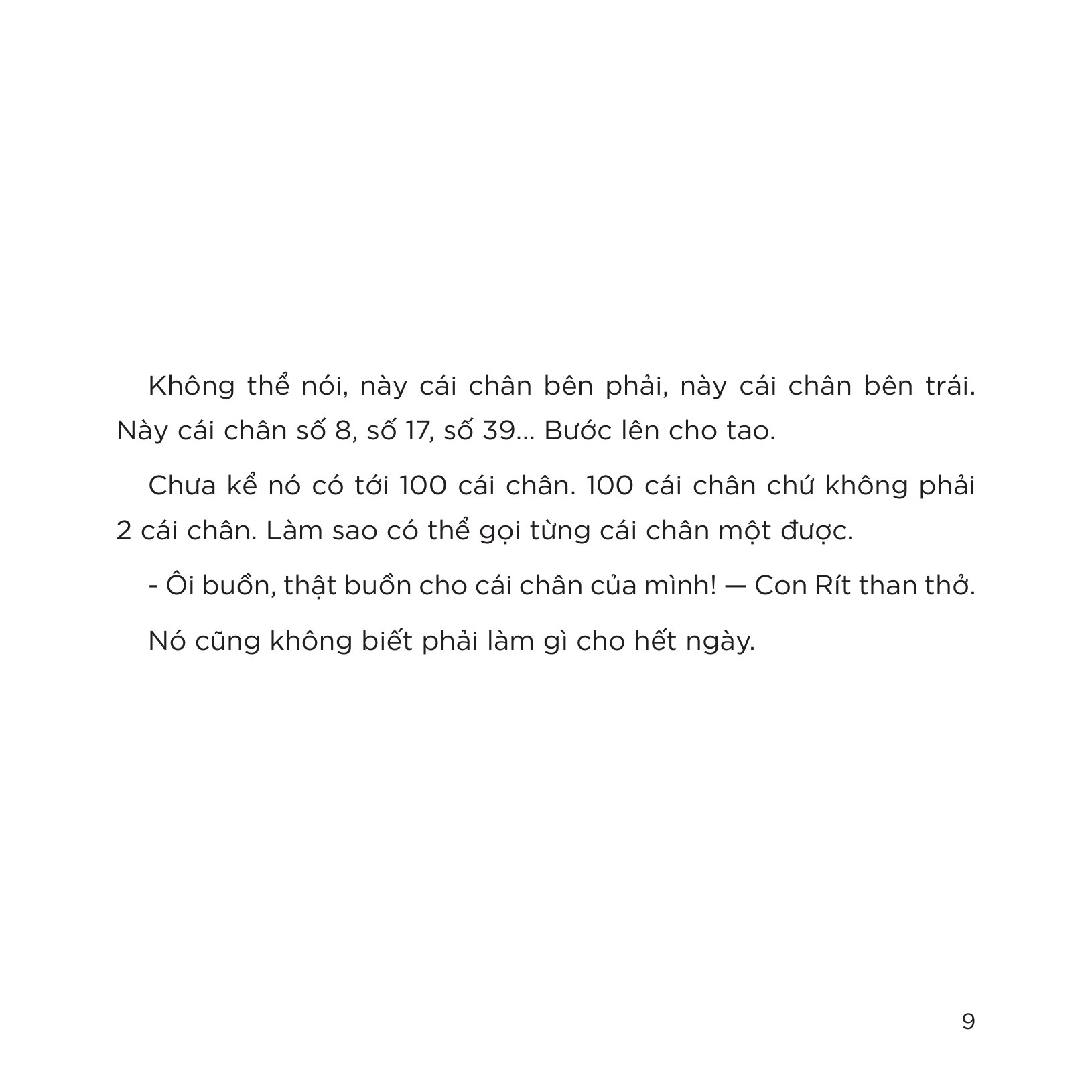 100 Cái Chân - Bìa Cứng
