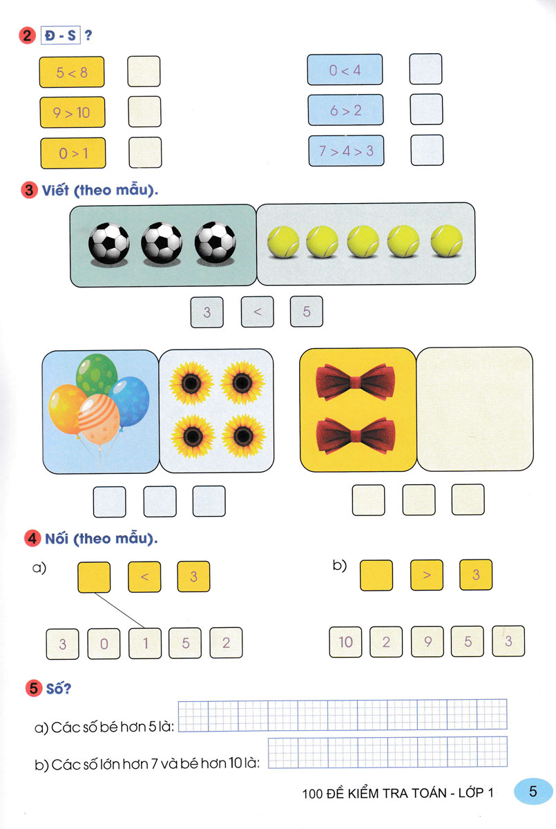 100 đề kiểm tra toán 1
