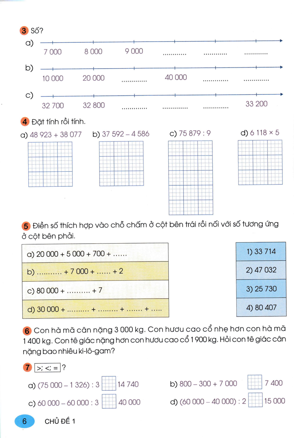 100 đề kiểm tra toán 4