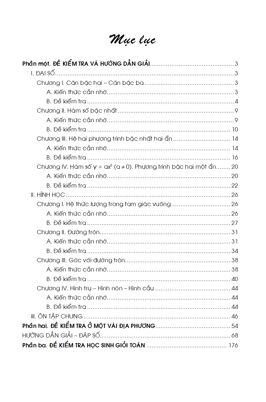 100 đề kiểm tra toán 9