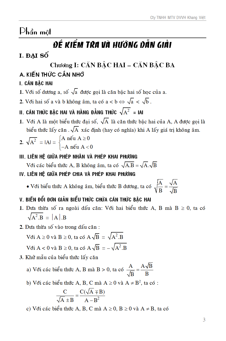 100 đề kiểm tra toán 9