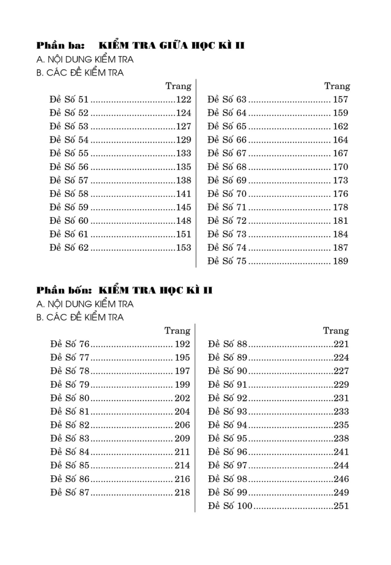 100 đề kiểm tra toán giúp em đạt điểm 10 môn toán 2