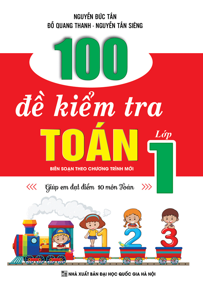 100 đề kiểm tra toán lớp 1