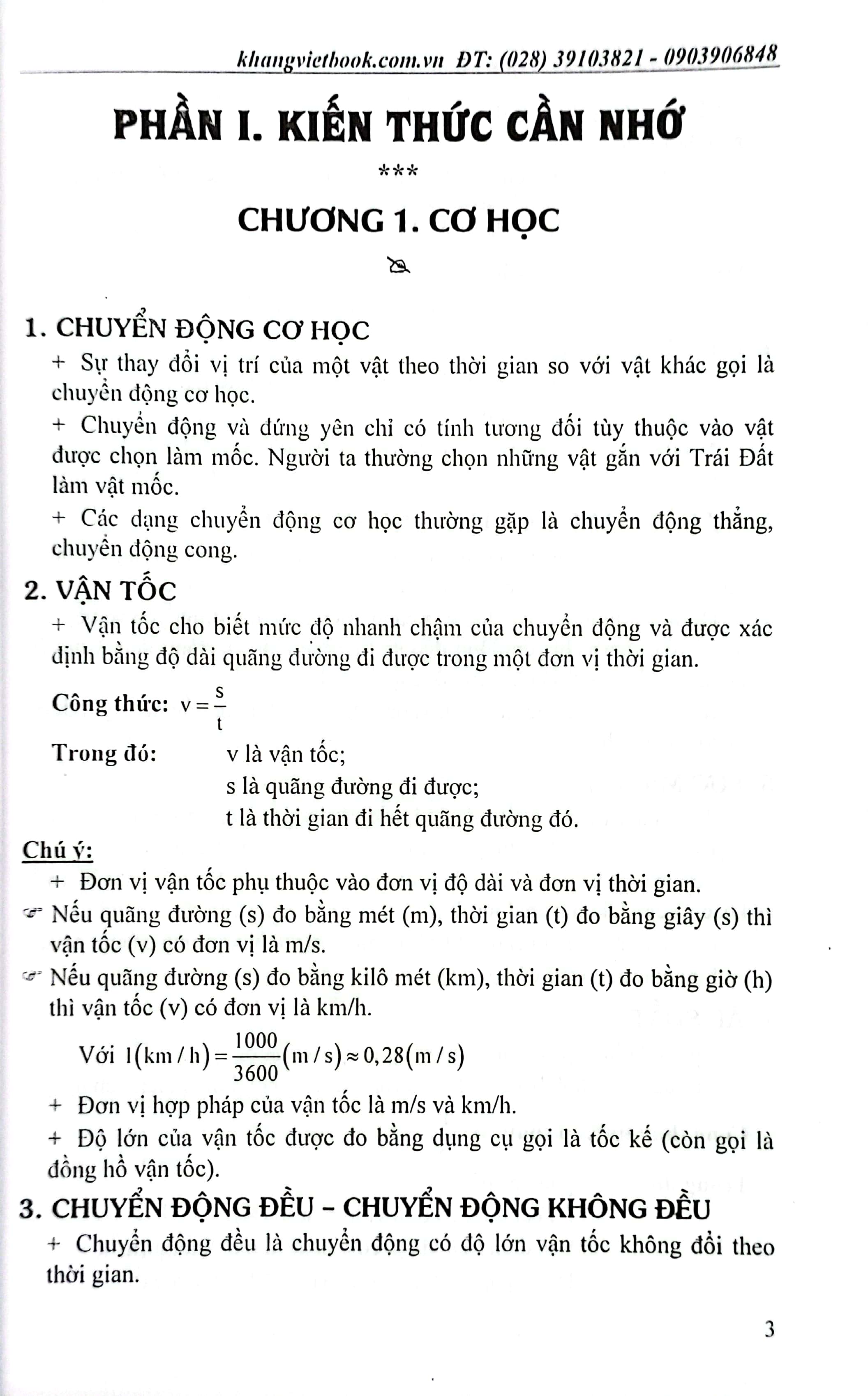 100 đề kiểm tra vật lí lớp 8