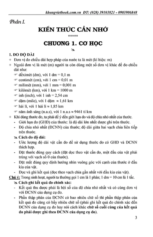 100 đề kiểm tra vật lý 6