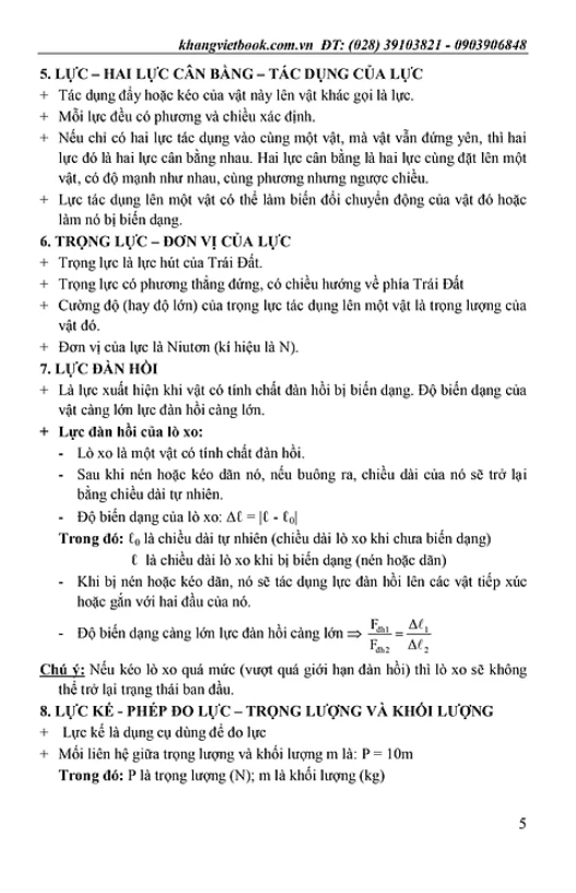 100 đề kiểm tra vật lý 6
