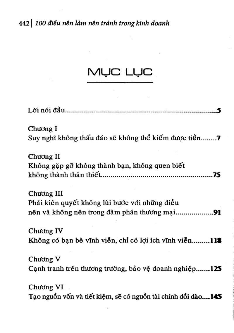 100 điều nên làm, nên tránh trong kinh doanh (tái bản 2019)