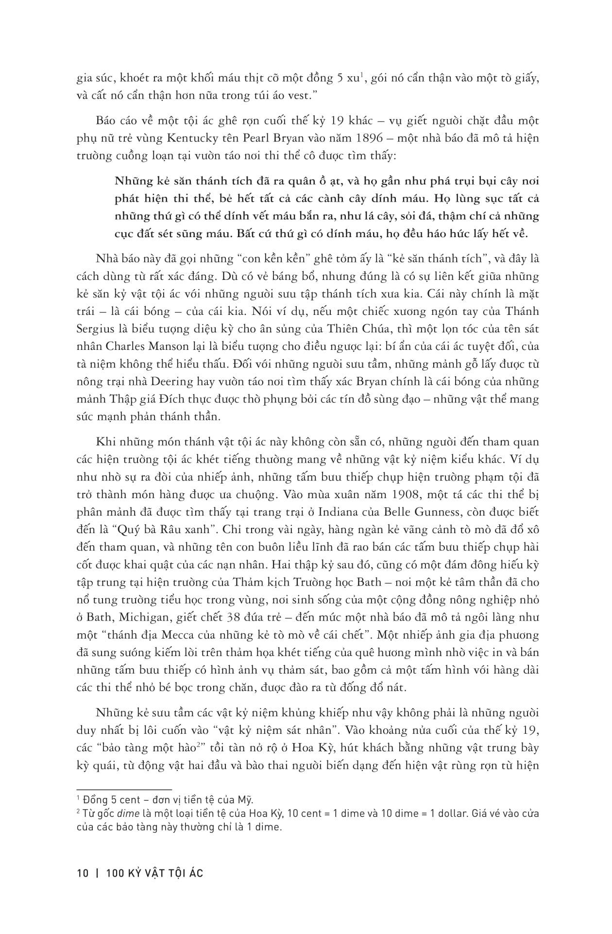 100 kỷ vật tội ác - dòng lịch sử chấn động về những kẻ sát nhân có thật
