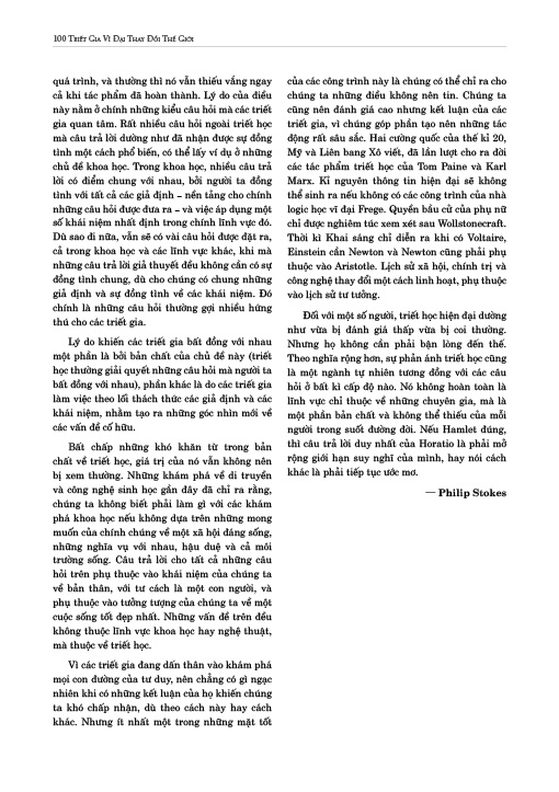 100 triết gia vĩ đại thay đổi thế giới