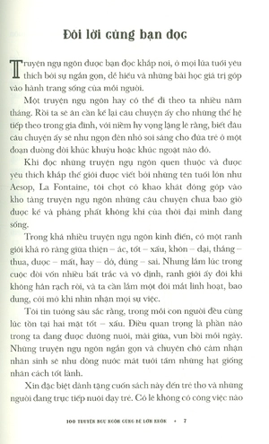 100 truyện ngụ ngôn cùng bé lớn khôn
