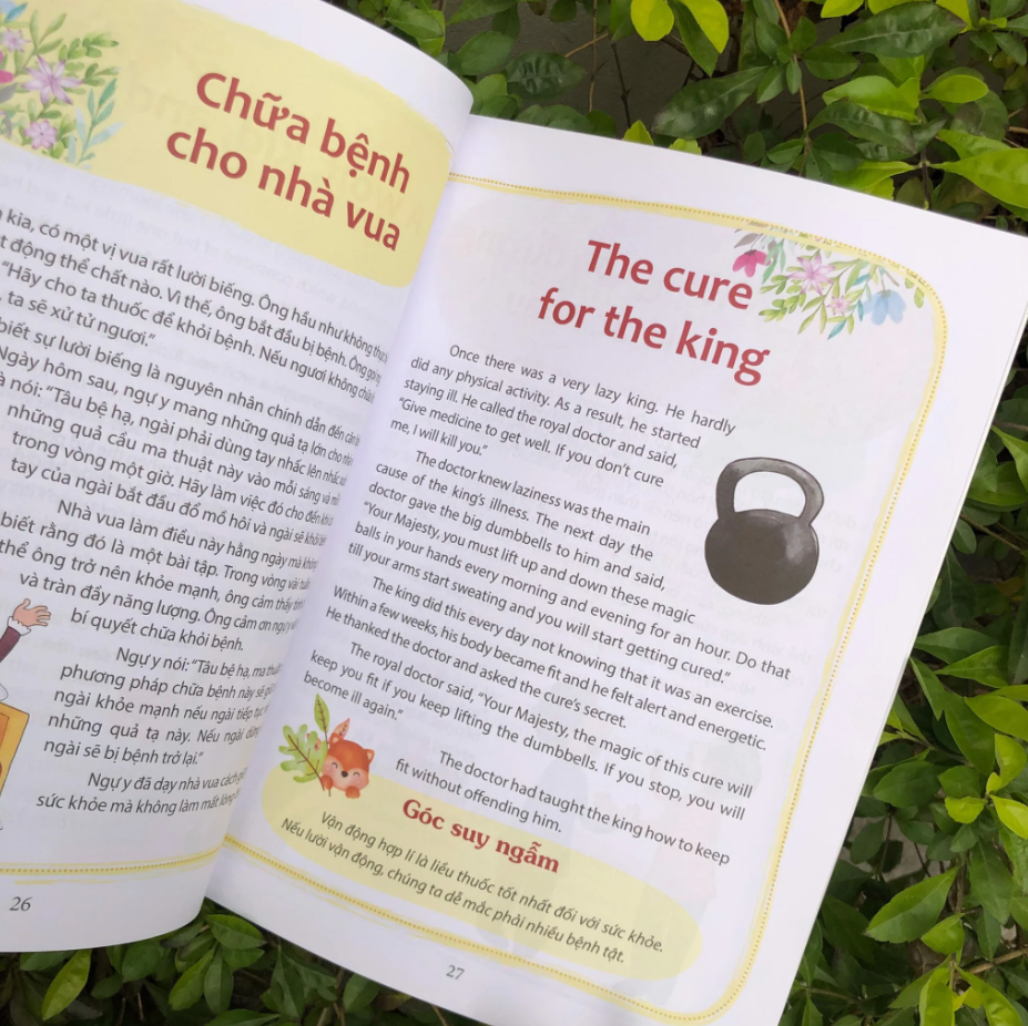 100 truyện ngụ ngôn song ngữ anh - việt hay nhất