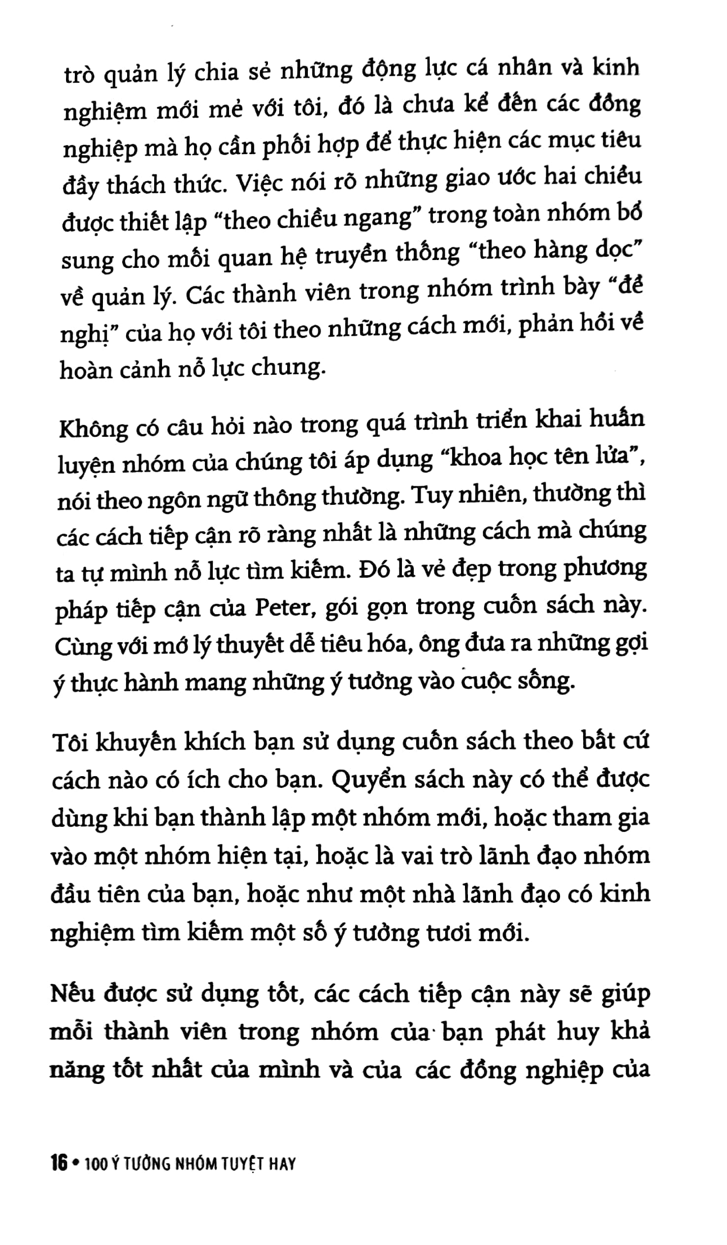 100 ý tưởng nhóm tuyệt hay