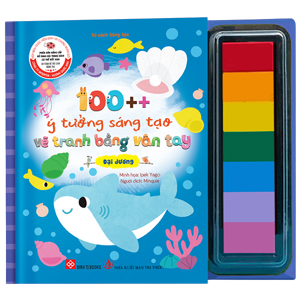 100++ Ý Tưởng Sáng Tạo Vẽ Tranh Bằng Vân Tay - Động Vật Quanh Em - Bìa Cứng