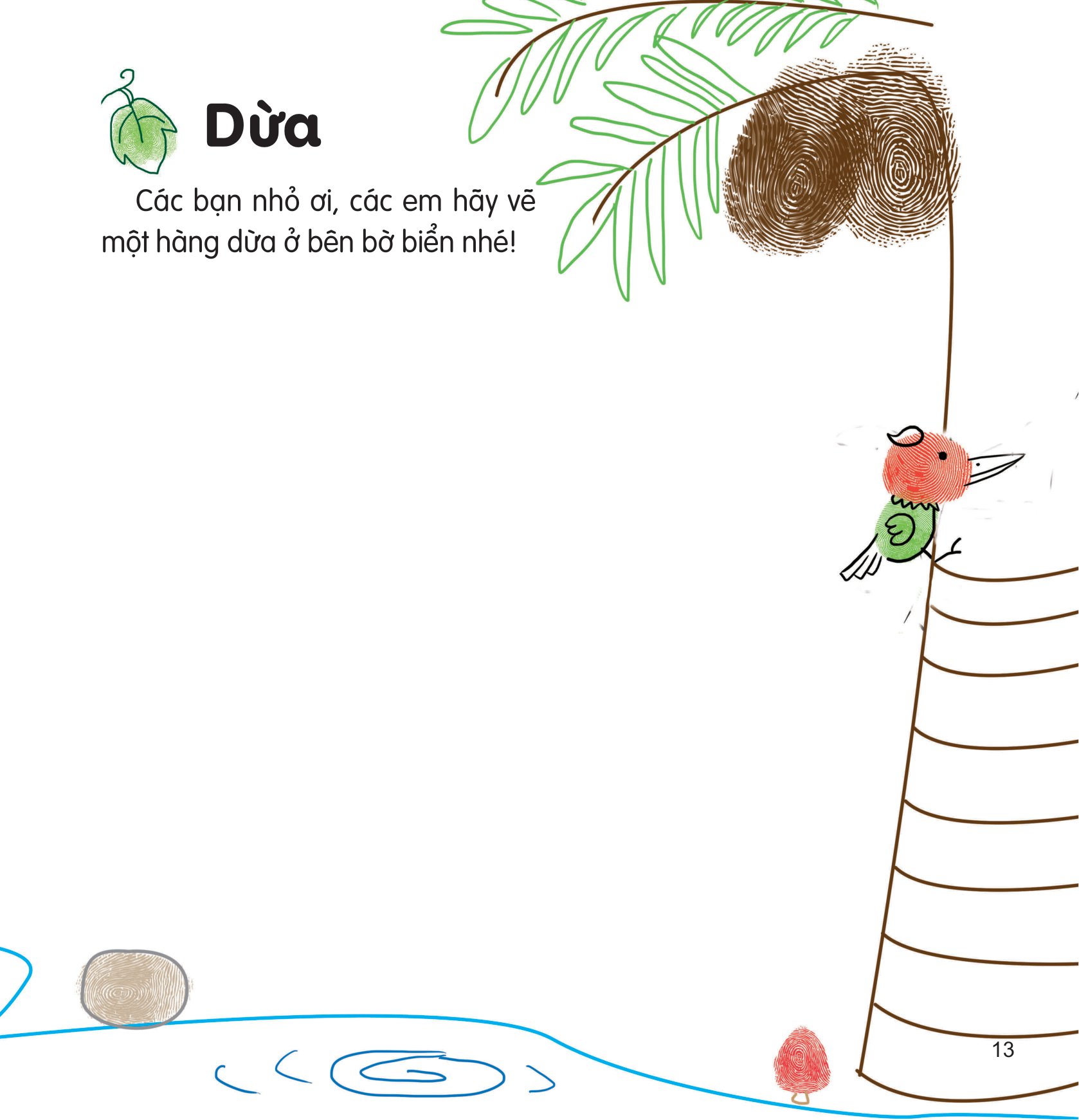 100++ ý tưởng sáng tạo vẽ tranh bằng vân tay - thực vật - bìa cứng