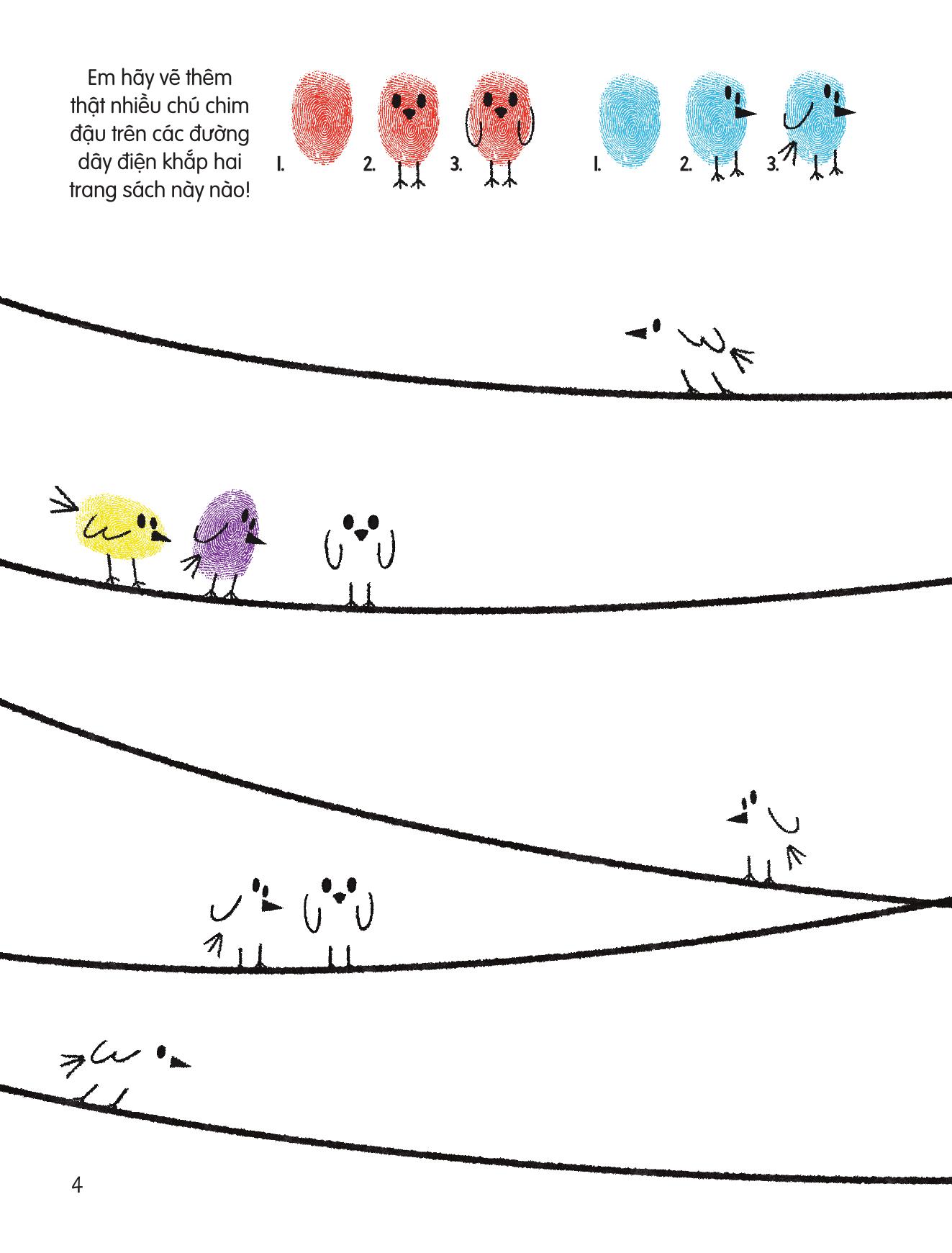 100++ Ý Tưởng Sáng Tạo Vẽ Tranh Bằng Vân Tay - Trong Vườn - Bìa Cứng