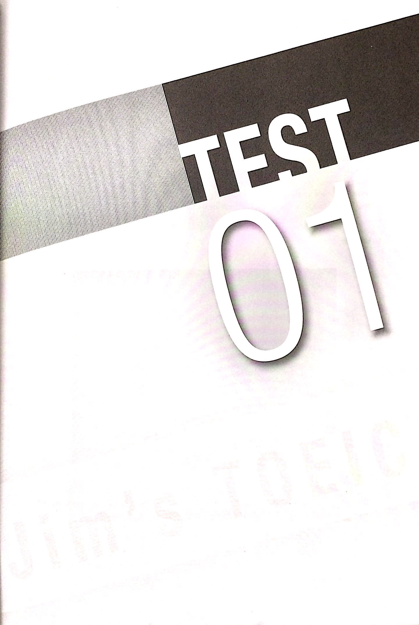 1000 listening comprehension practice test items for the new toeic test