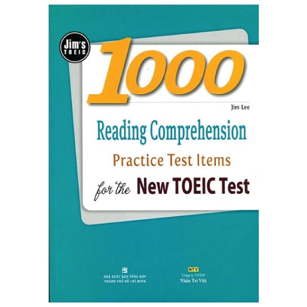 1000 reading comprehension practice test items for the new toeic test