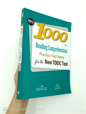 1000 reading comprehension practice test items for the new toeic test