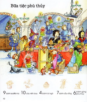 1001 miếng dán hình vui nhộn - phép thuật diệu kỳ