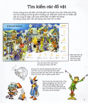 1001 miếng dán hình vui nhộn - phép thuật diệu kỳ