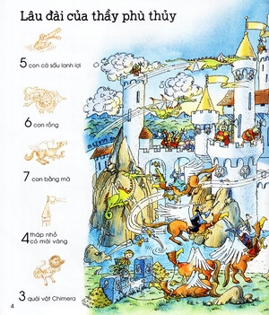 1001 miếng dán hình vui nhộn - phép thuật diệu kỳ