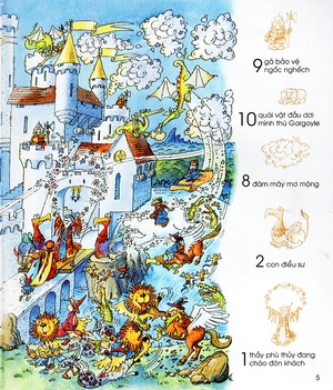 1001 miếng dán hình vui nhộn - phép thuật diệu kỳ