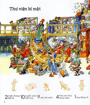 1001 miếng dán hình vui nhộn - phép thuật diệu kỳ