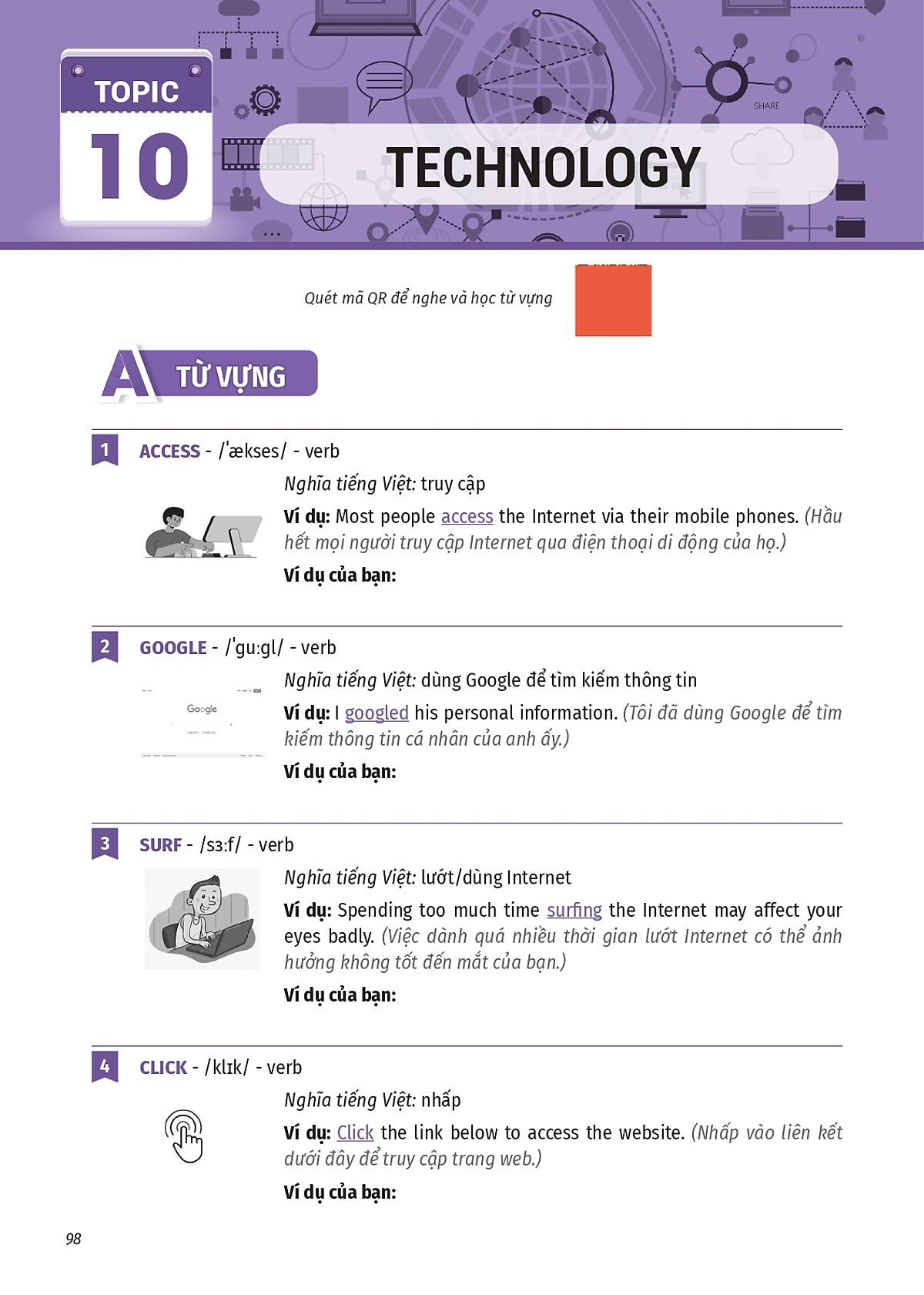 1001 từ vựng vstep