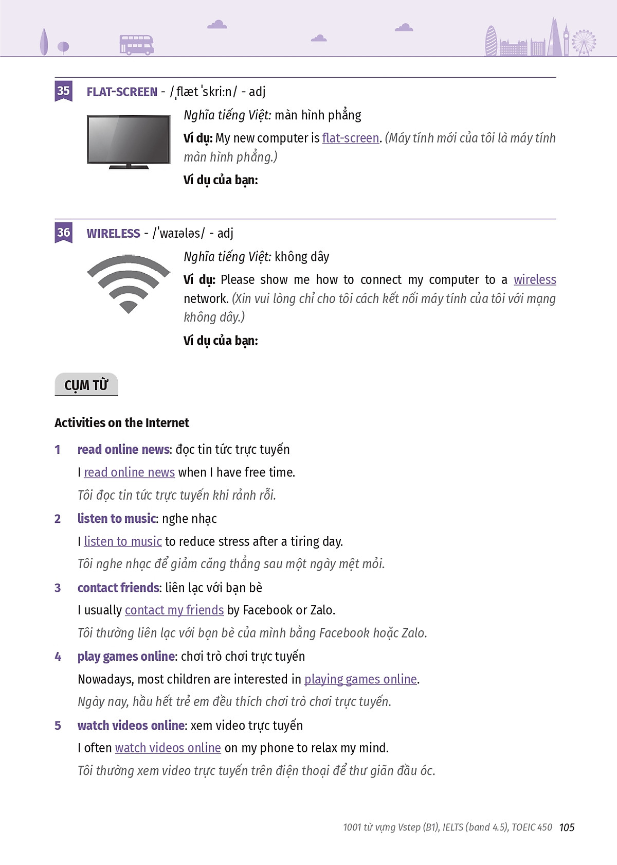 1001 từ vựng vstep