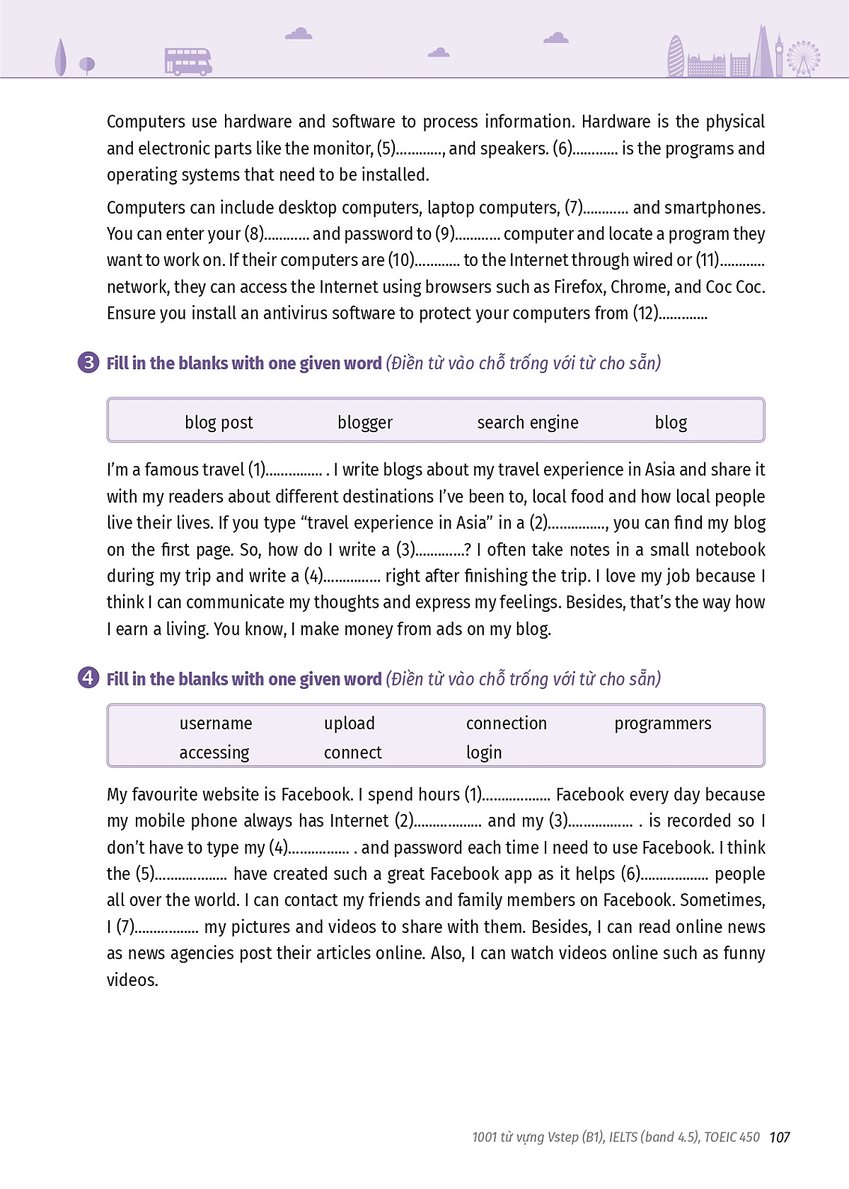 1001 từ vựng vstep