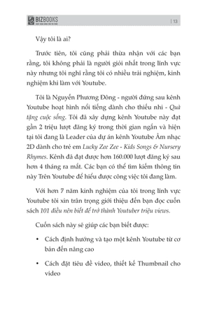 101 điều nên biết để trở thành youtuber triệu views