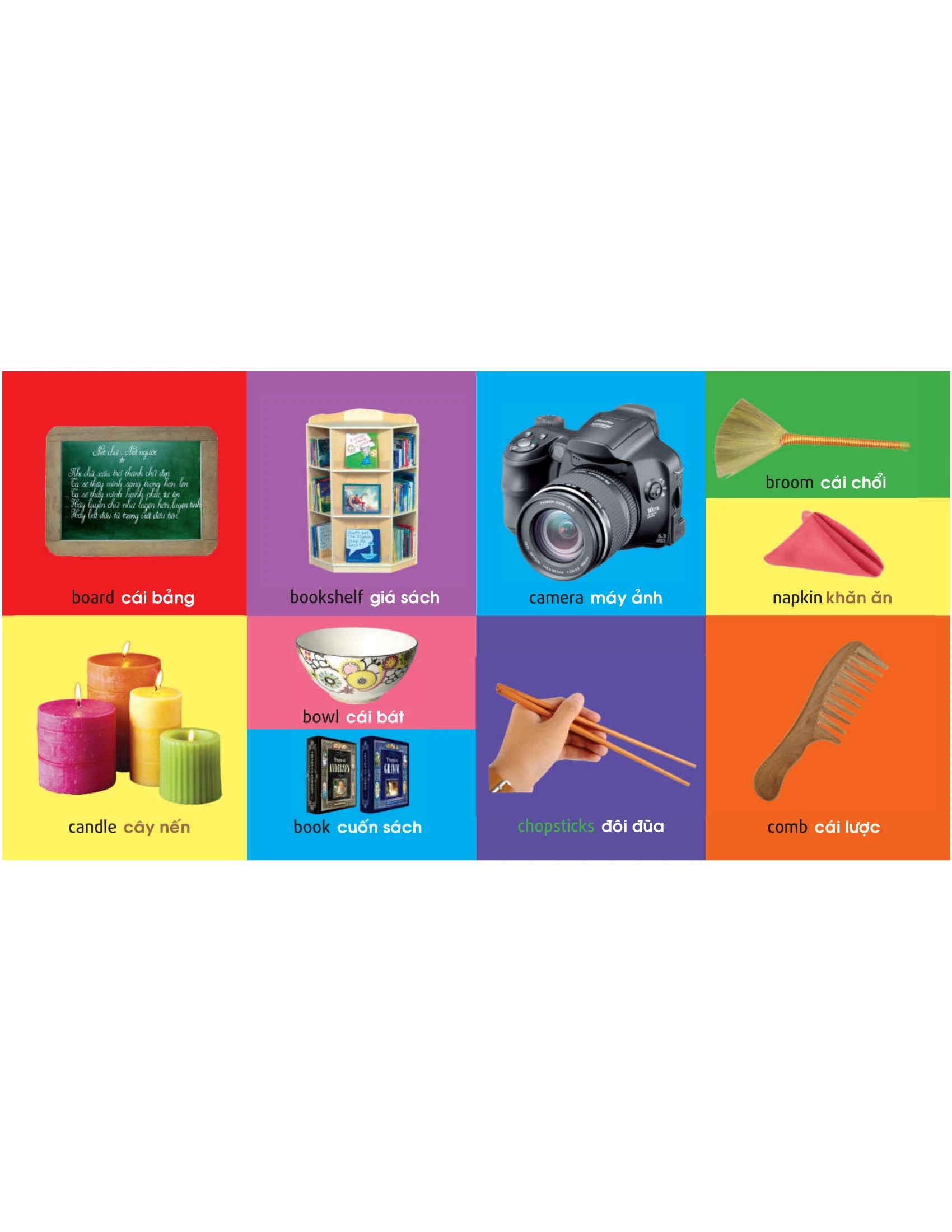 101 First Words - Belongings - 101 Từ Đầu Tiên - Đồ Dùng Thân Thiết - Bìa Cứng (Tái Bản 2025)